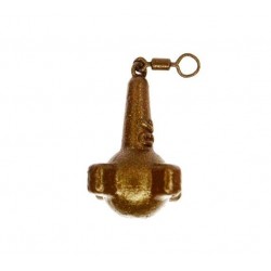 Грузило для риболовлі, маркерне, фарбоване, з вертлюгом, Булава, 70г